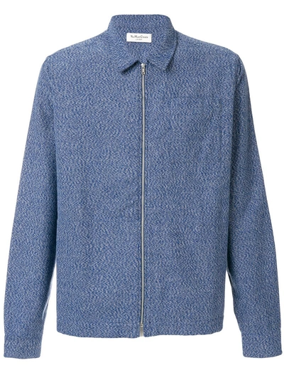 Ymc You Must Create Ymc Lightweight Textured Shirt Jacket - Blue