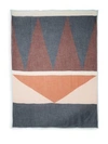 Valentino Marine Geometric Print Scarf In Burgundy