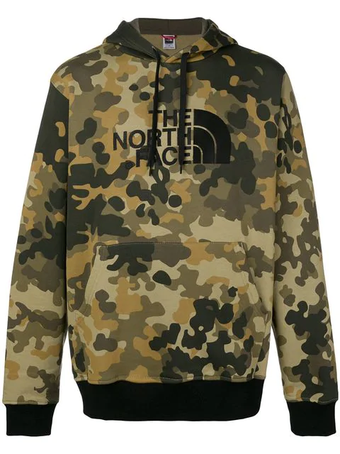 the north face camo hoodie