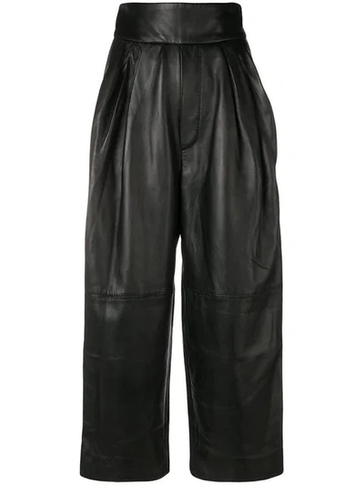 Marc Jacobs High Waisted Trousers In Black
