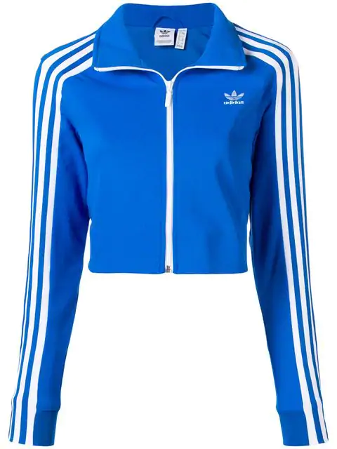 adidas originals cropped track jacket