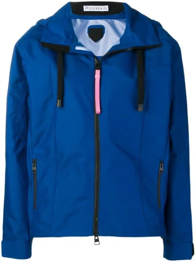 Jw Anderson Oversized Windbreaker - Blue