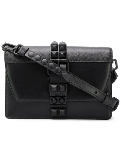 Prada Elektra Shoulder Bag In Black