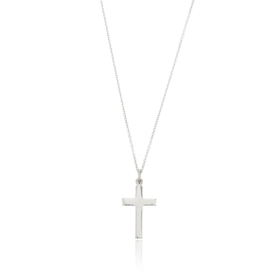 Lily & Roo Sterling Silver Cross Charm Necklace