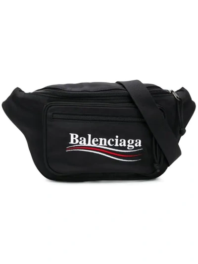 Balenciaga Explorer Belt Bag In Black