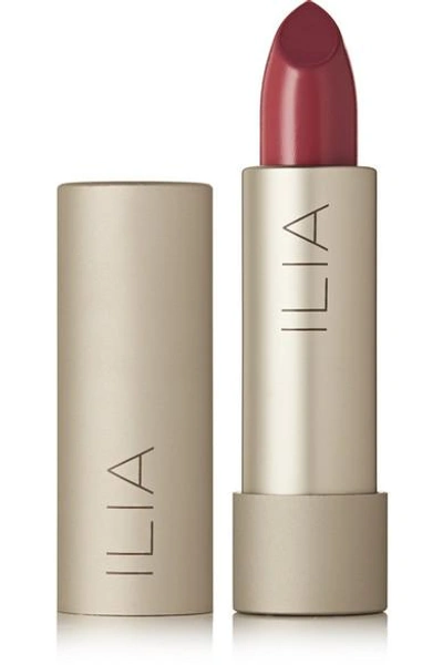 Ilia Color Block Lipstick - Wild Aster In Red