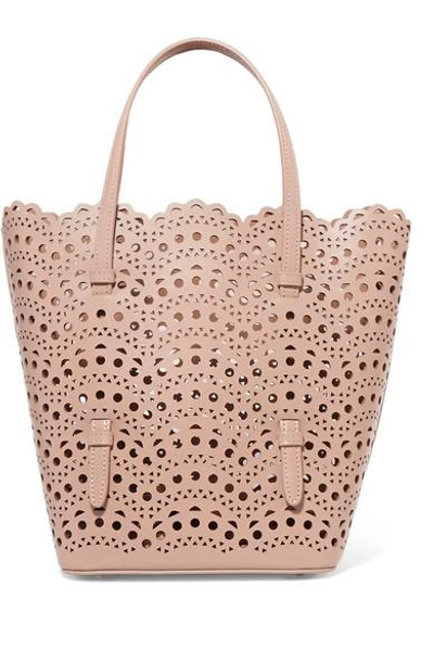 Alaïa Laser-cut Leather Tote