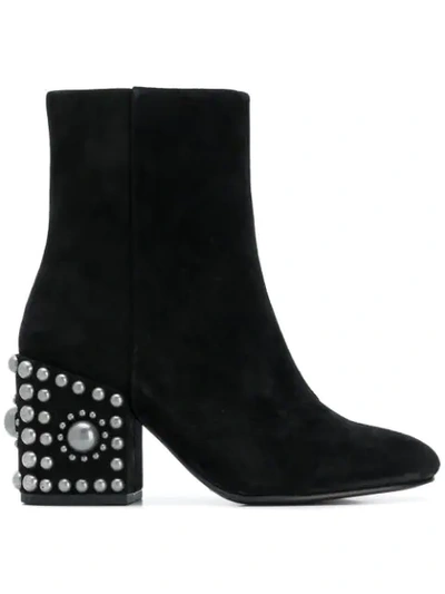 Ash Era Ankle Boots In Black