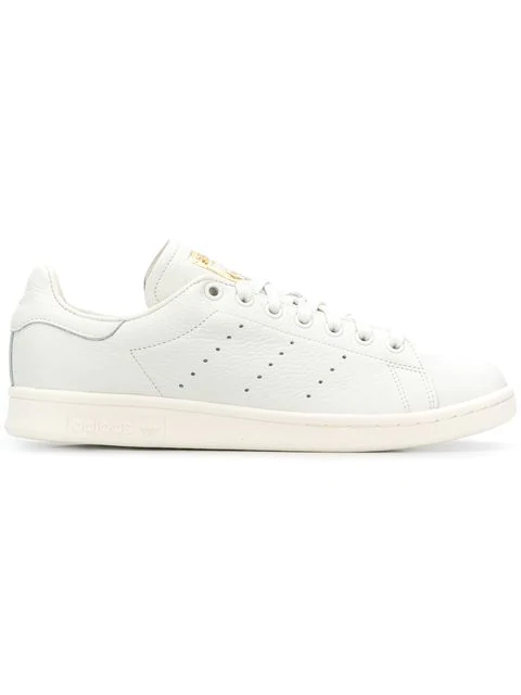 Adidas Originals Adidas Stan Smith Premium Sneakers - White | ModeSens