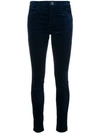 J Brand Maria Skinny Trousers In Blue