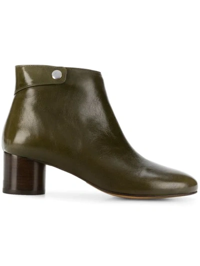 Tila March Bonnie Ankle Boots In Green