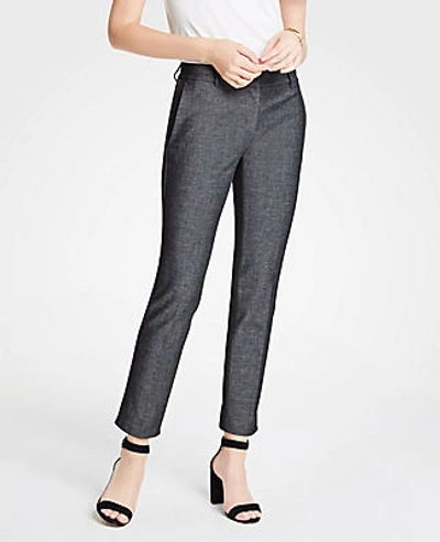 Ann Taylor The Petite Ankle Pant - Curvy Fit In Grey