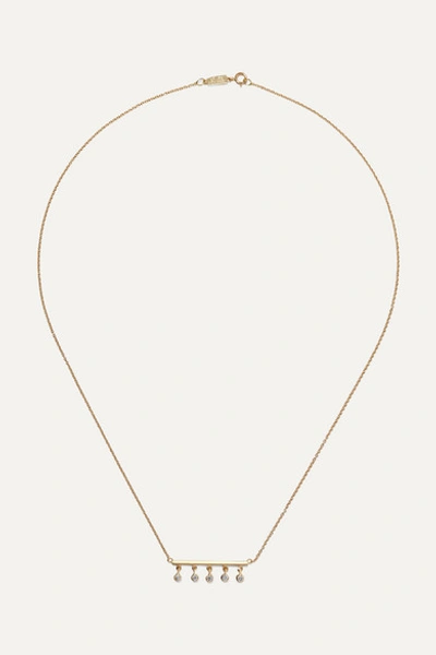 Jennifer Meyer Stick 18-karat Gold Diamond Necklace