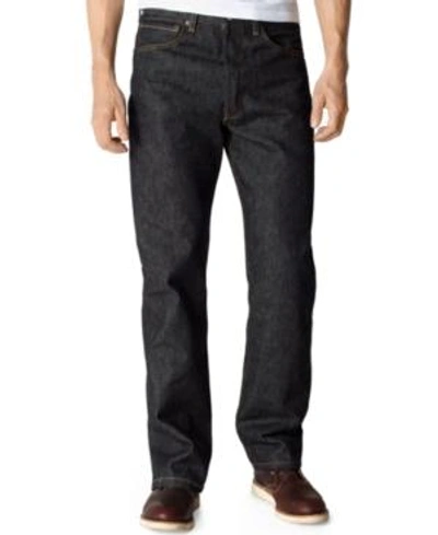 Levi's 501 Original Shrink-to-fit Jeans In Black Rigid- Shrink To Fit