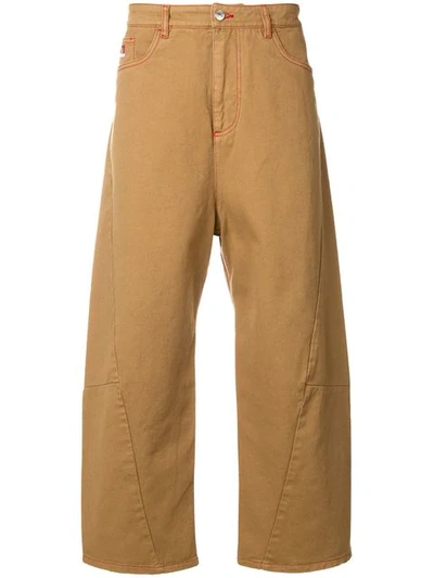Kenzo Twisted Jeans - Brown