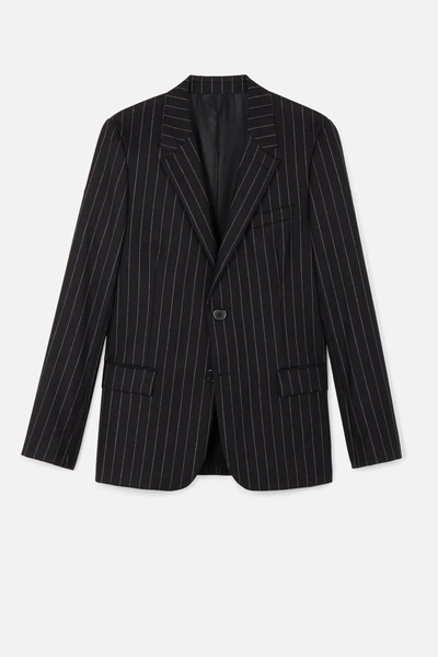 Ami Alexandre Mattiussi Two Buttons Lined Jacket In Black