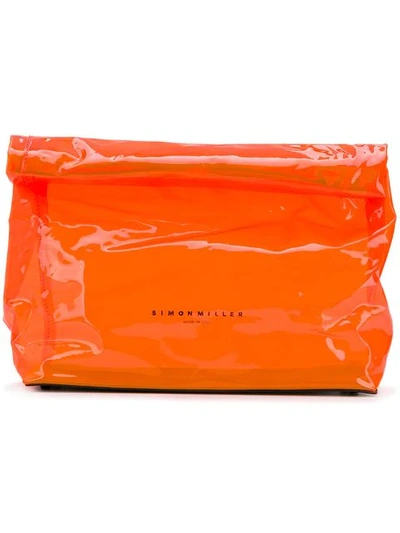 Simon Miller S810 Lunch Bag In Orange