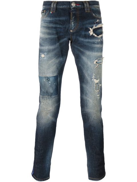 Philipp Plein Slim-fit Jeans | ModeSens