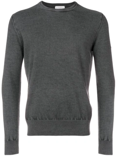 Ballantyne Fine Knit Sweater - Grey
