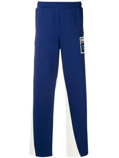 Puma X Ader Bi-coloured Track Pants In Blue