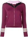 Ssheena Zipped Fitted Sweatshirt - Pink