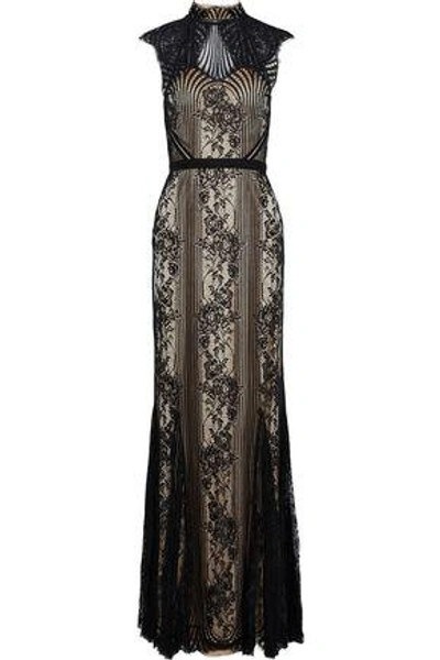 Catherine Deane Woman Jess Corded Lace Gown Black