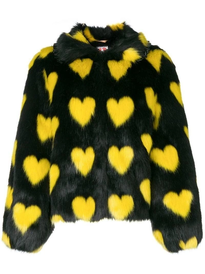 Shrimps Cullen Faux Fur Jacket In Black