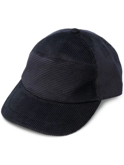 Eleventy Perfectly Fitted Cap In Blue