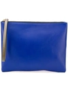 Marni Two Tone Clutch Bag In Yellow