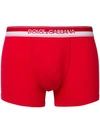 Dolce & Gabbana Underwear Logo Waistband Boxers - Red