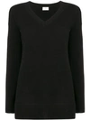 Allude Knit V In Black