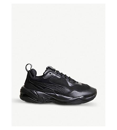 puma black thunder desert trainers