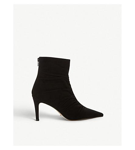 oasis black ankle boots