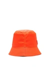 Prada - Triangle Logo Bucket Hat - Mens - Orange