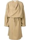 Lemaire Loose Fit Dress In Neutrals