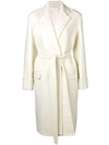Helmut Lang Wrapped Trench Coat In White