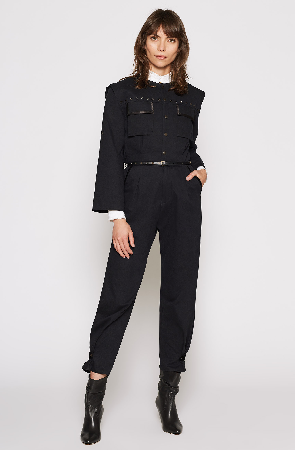 joie black jumpsuit