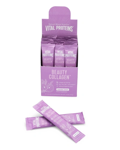 Vital Proteins Beauty Collagen - Lavender Lemon 14 Packets X 0.53 oz/ 15 G
