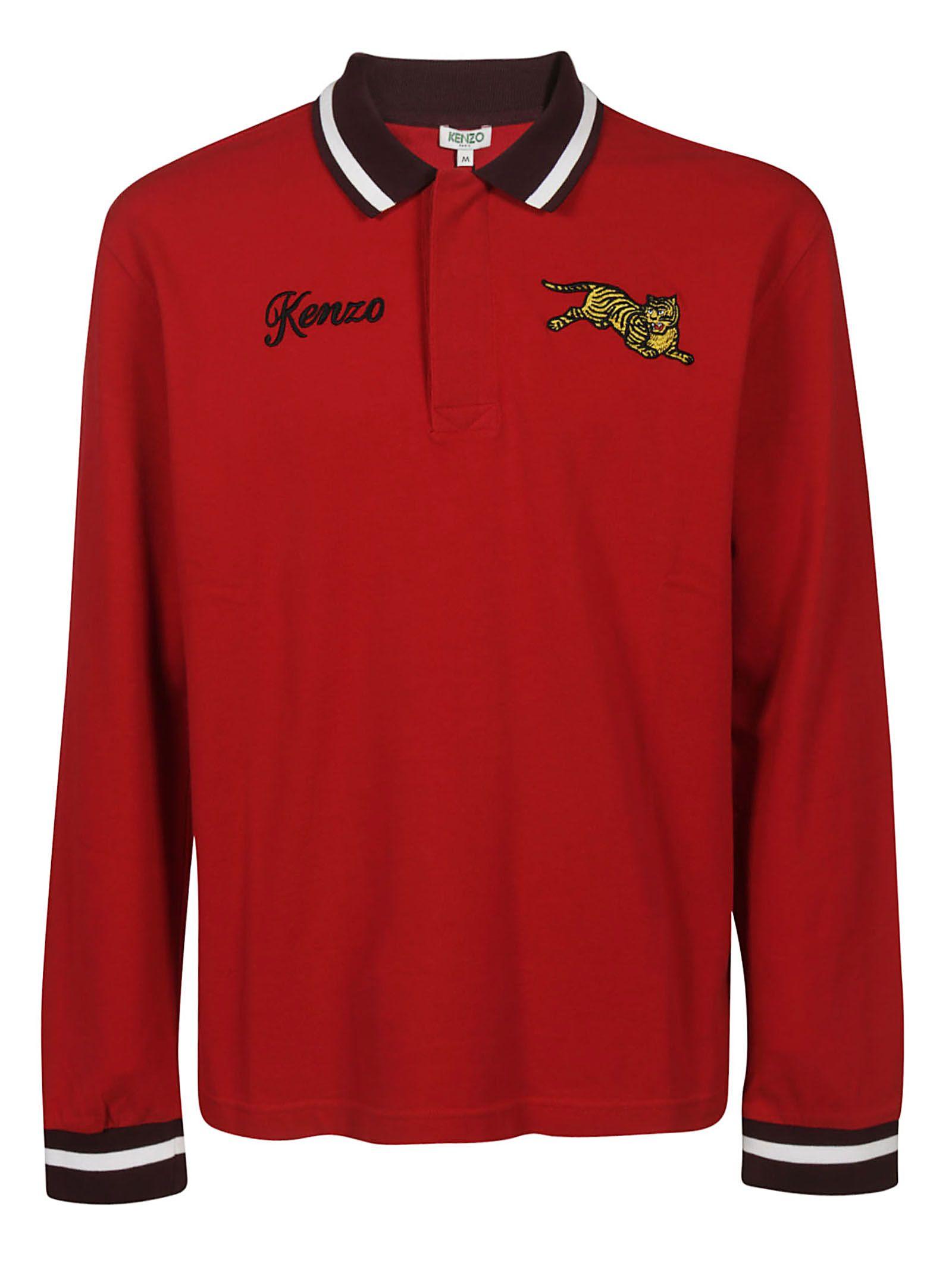 kenzo polo red