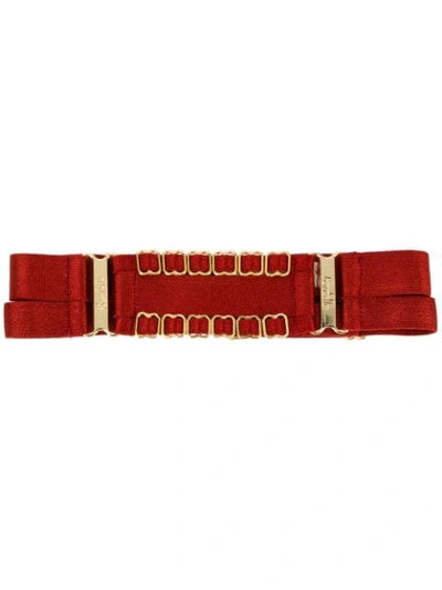Bordelle Claret Collar - Red