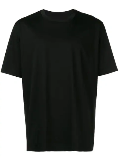 Jil Sander Loose Fit T-shirt In Black