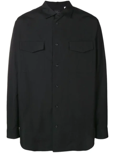 Yohji Yamamoto Modern Shirt In Black