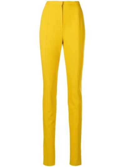 Lanvin Classic Skinny Trousers - Yellow