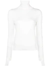 Barrie Sweet Eighteen Cashmere Turtleneck Pullover In White