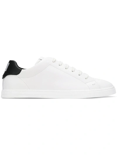 Fendi Classic Lace-up Sneakers - White