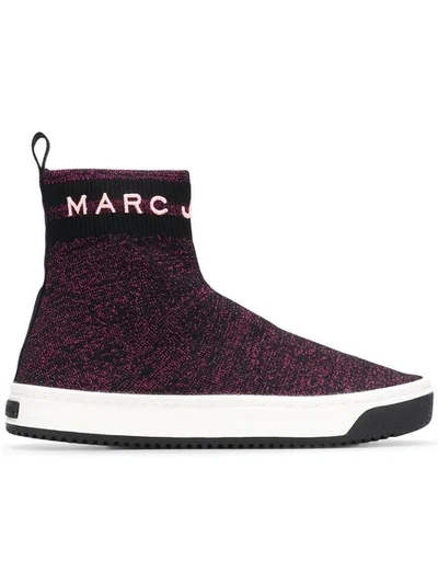 Marc Jacobs | Dart Sock Sneakers In Multicolor Pink Polyester | ModeSens