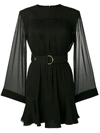 Chloé Black Silk Blend Dress