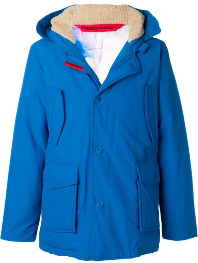 Freedomday Hooded Jacket - Blue
