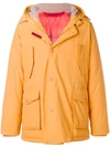 Freedomday Hooded Coat - Yellow