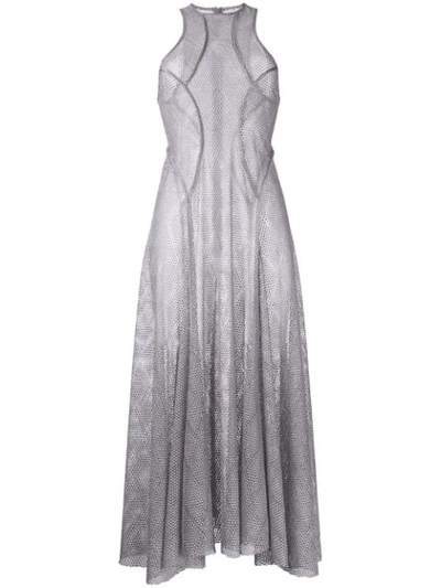 Bianca Spender Lace Cosmopolitan Dress In Grey